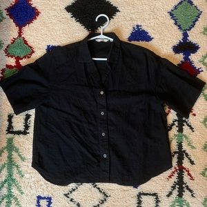 Uniqlo Linen Blend Button Down (XS)